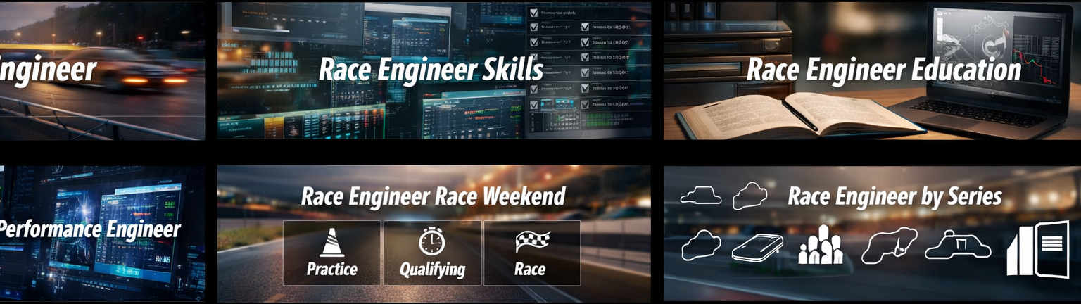 Race engineer role with telemetry and pit wall context